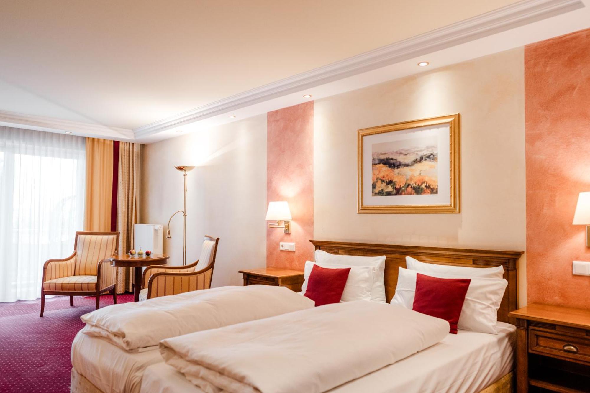 Deluxe Doppelzimmer mit Gartenblick